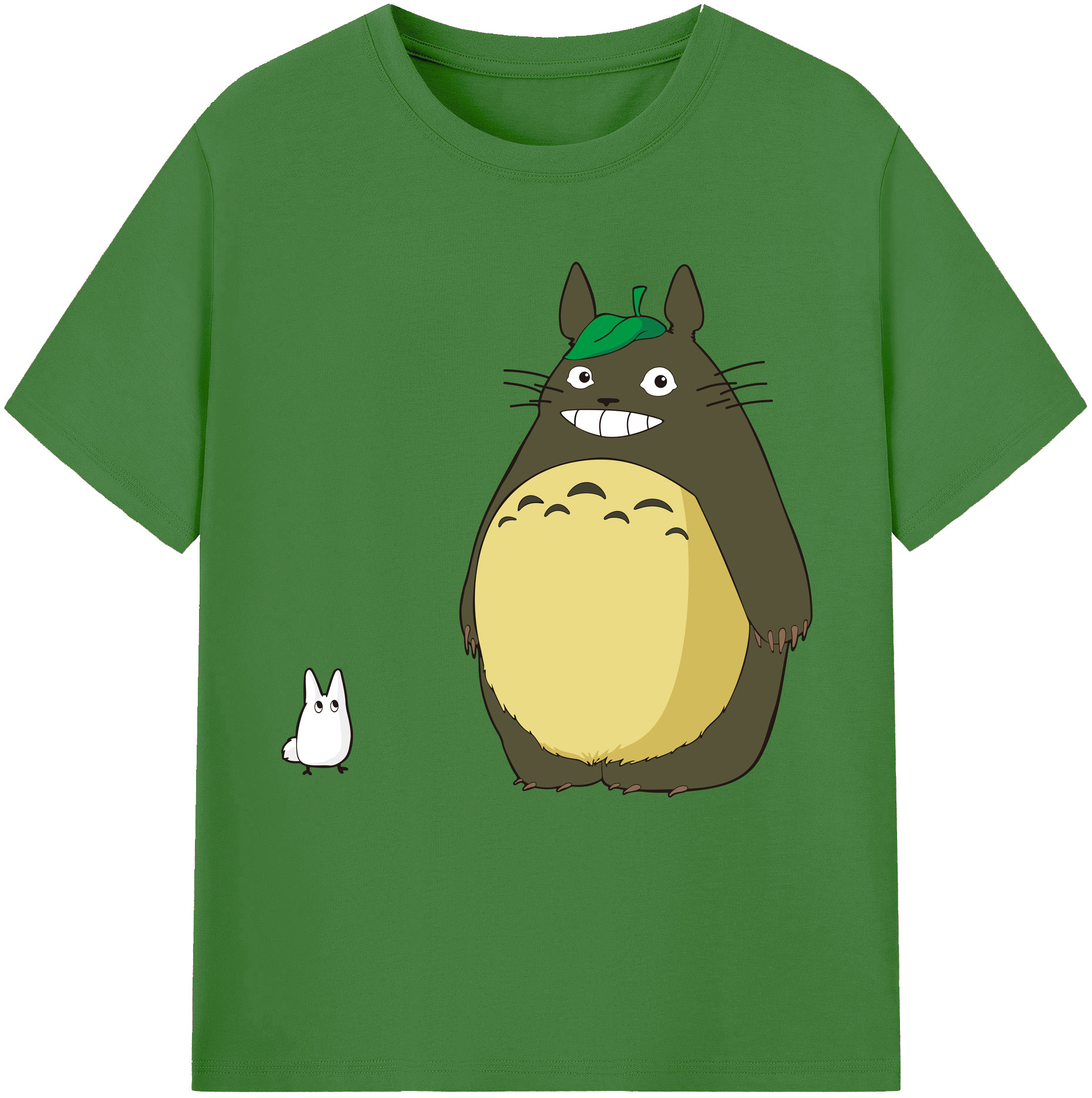 （画像用） となりのトトロ 草壁メイ 草壁サツキ My Neighbor Totoro Satsuki Kusakabe Mei Kusakabe レディースカジュアルプリントTシャツ（綿100％）
